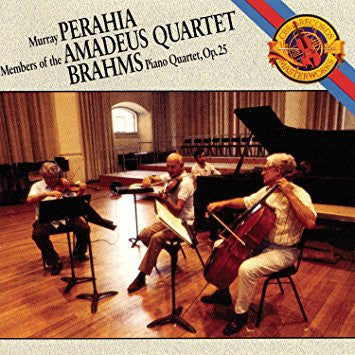Brahms, Murray Perahia, Amadeus-Quartett ‎– Quartet For Piano And Strings In G Minor, Op. 25 (vinyl)