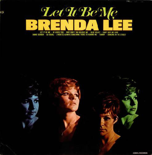 Brenda Lee ‎– Let It Be Me -1973 Pop (vinyl)