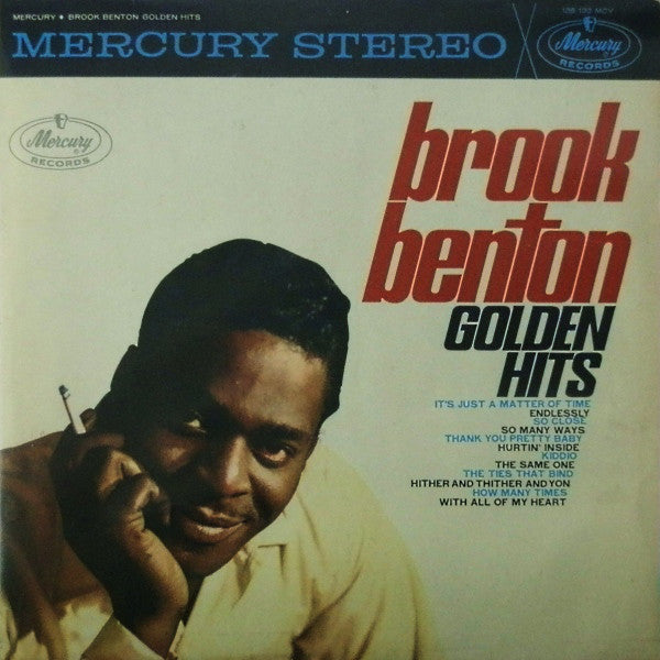 Brook Benton ‎– Golden Hits-1961-  Rhythm & Blues, Jazz, Funk, Soul (Rare Netherlands vinyl)