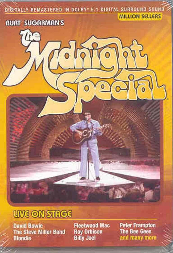 Burt Sugarman's Midnight Special Million Sellers DVD ( like new )
