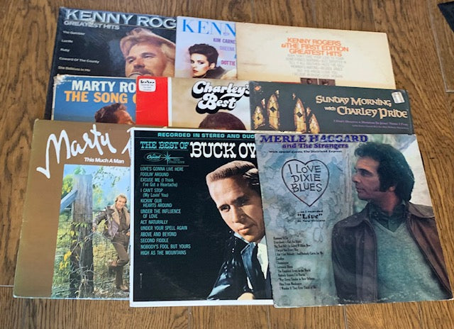 COUNTRY COLLECTION # 1 ( 9 albums )﻿ Lot # 31