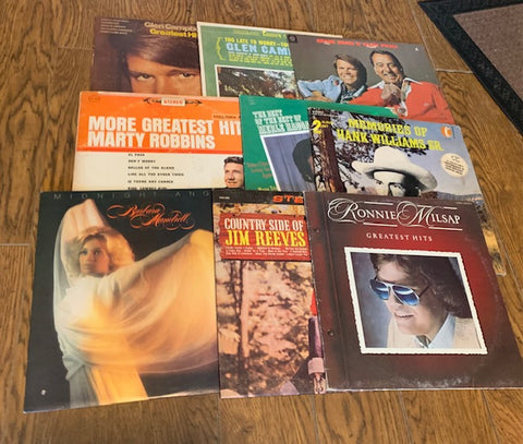 COUNTRY COLLECTION # 2 ( 9 albums )﻿ Lot # 32 Sold as a lot