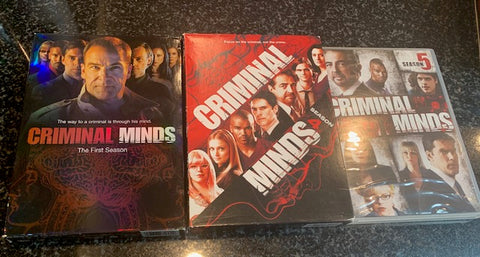 Criminal Minds - Seasons 1 , 4 , 5 on DVD NMINT