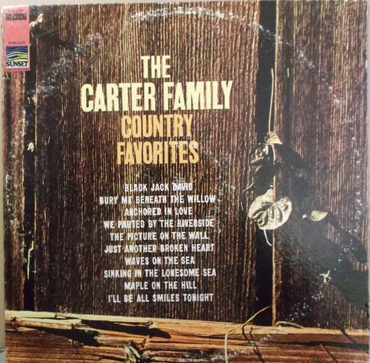 Carter Family – Country Favorites - 1968- Folk, World, & Country Style:Country (vinyl)