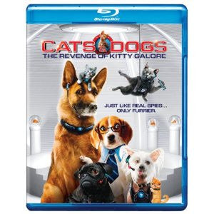 Cats & Dogs: Revenge of Kitty Galore Blu Ray ( Mint Used )