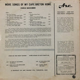 Charlie MacKinnon – More Songs Of My Cape Breton Home - Folk, World, & Country,Maritime (vinyl)