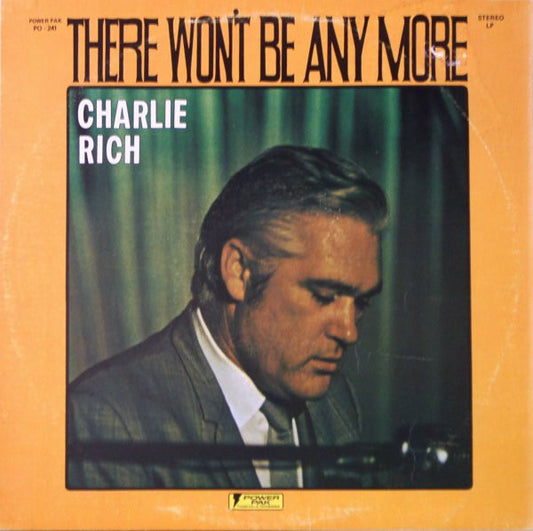 Charlie Rich ‎– There Won't Be Any More - 1974-Folk, World, & Country, Country (vinyl)