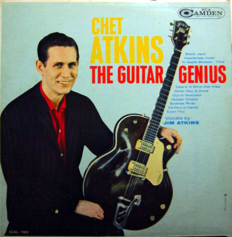 Chet Atkins ‎– The Guitar Genius -1963-Folk Country (vinyl)