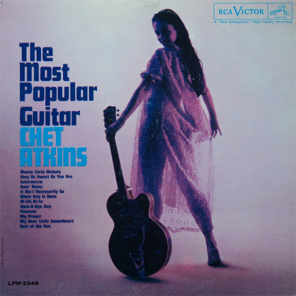 Chet Atkins ‎– The Most Popular Guitar- 1961-  Country, Smooth Jazz (clearance vinyl)