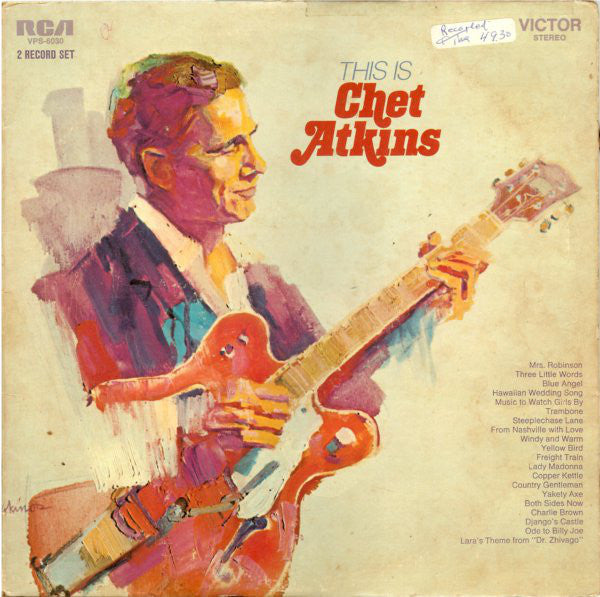 Chet Atkins ‎– This Is Chet Atkins - 2 lps - 1970 -Pop, Folk, World, & Country (vinyl)