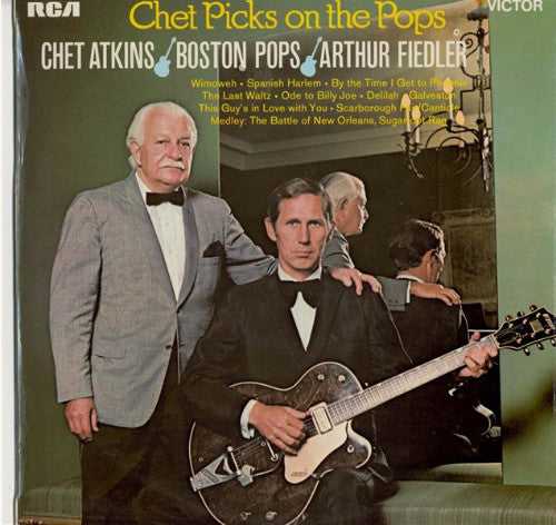 Chet Atkins / Boston Pops / Arthur Fiedler ‎– Chet Picks On The Pops-1969-Folk, World, & Country