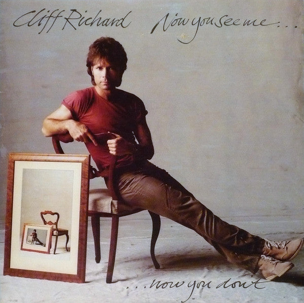 Cliff Richard ‎– Now You See Me... ...Now You Don't - 1982- Rock Pop (vinyl)