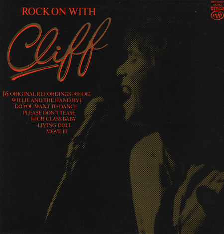 Cliff Richard ‎– Rock On With Cliff - 1980- Ballad, Rock & Roll ( UK IMport Vinyl)