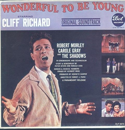 Cliff Richard & The Shadows: Wonderful To Be Young Soundtrack LP - Canada Dot