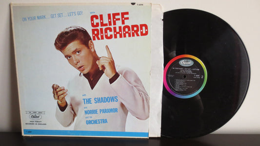 Cliff Richard With The Shadows And Norrie Paramor And His Orchestra ‎– On Your Mark...Get Set...Let's Go! With Cliff Richard -1963-  Rock, Blues, Pop (Rare Vinyl)