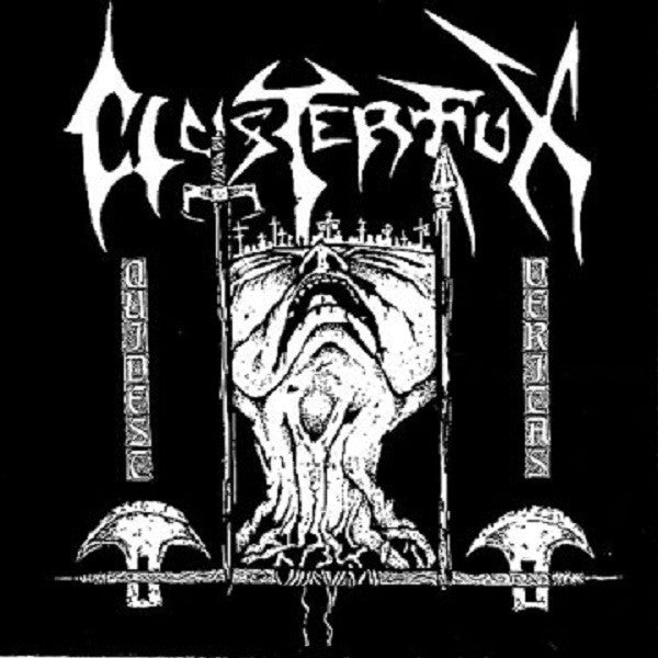 Clusterfux / System Shit ‎– Clusterfux / System Shit -2007 Crust, Punk -Vinyl, 7", Pink