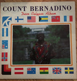 Count Bernadino ‎– Disco Calypso Album -1980  Calypso Reggae (Rare Vinyl) Signed on back