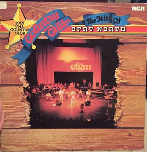 Country Club Hits Of The Opry North - Ronnie Prophet, Carroll Baker 1978 (vinyl)