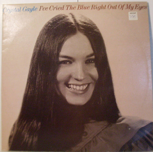 Crystal Gayle ‎– I've Cried The Blue Right Out Of My Eyes - 1978- Folk, Country, Vocal (vInyl)