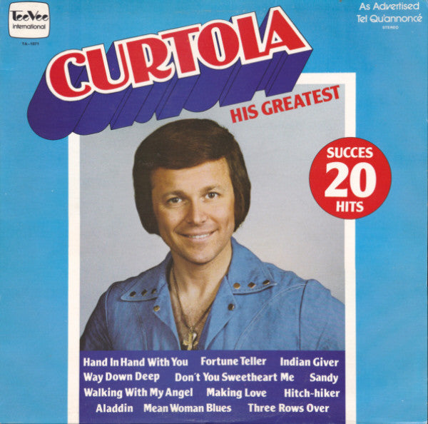Bobby Curtola, Curtola ‎ His Greatest - 20 hits - Sealed Vinyl