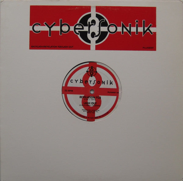 Cybersonik ‎– Backlash -1991- Electronic /Techno - Vinyl, 12", 33 ⅓ RPM, 45 RPM