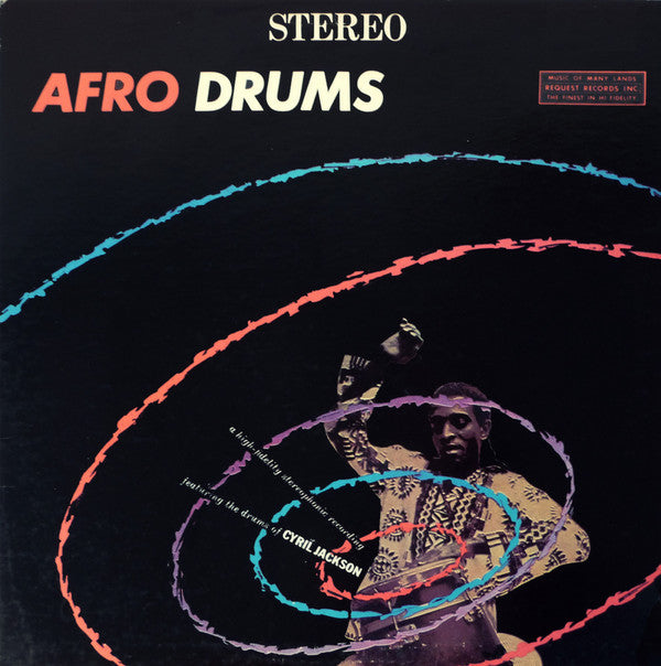 Cyril Jackson ‎– Afro Drums - African, Guaguancó, Mambo, Descarga -1958 (vinyl)