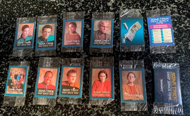 Star Trek Deep Space Nine Hostess Frito Lay / Skybox Chips Inserts and Mini Poster