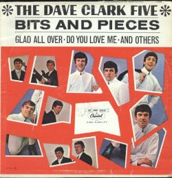 Dave Clark Five ‎– Bits And Pieces T6068 ( Rare Vinyl ) writing on cover & label - otherwise great!