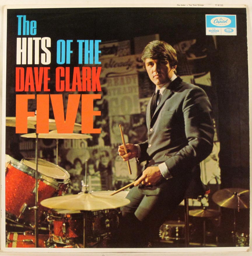 Dave Clark Five ,The ‎– The Hits Of The Dave Clark Five - 6000 Series - 1966 Beat Pop Rock (Rare Vinyl) Some condition issues