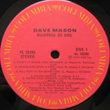 Dave Mason ‎– Mariposa De Oro - 1978-Rock (Vinyl)