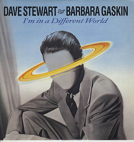 Dave Stewart & Barbara Gaskin - Im In A Different World -1984 Synth pop ( UK vinyl  12" Single )