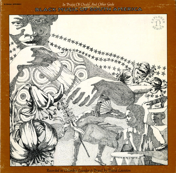 David Lewiston ‎– In Praise Of Oxalá And Other Gods / Black Music Of South America - Latin, Folk (vinyl)