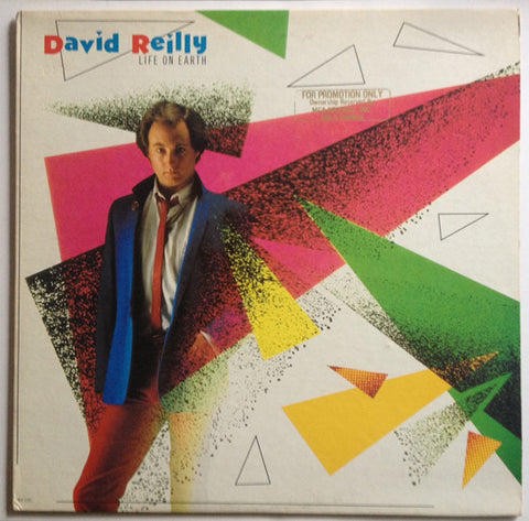 David Reilly  ‎– Life On Earth -1982- New Wave, Synth-pop (vinyl)