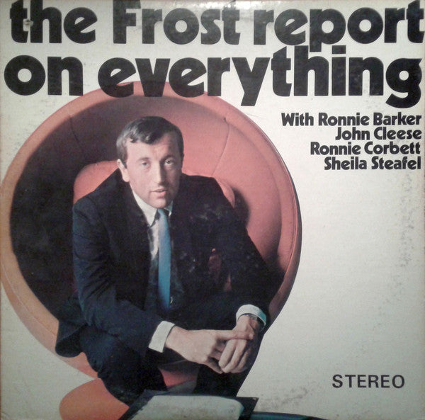 David Frost ‎– The Frost Report On Everything -1967- Comedy, Political, Spoken Word (vinyl)