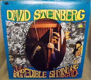 David Steinberg ‎– The Incredible Shrinking God -1969 - Non Music , Comedy (Rare Vinyl)