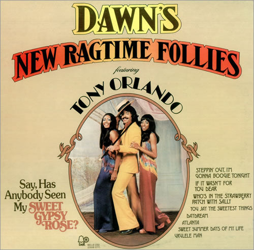 Dawn Featuring Tony Orlando ‎– Dawn's New Ragtime Follies - 1973- v Ragtime, Soft Rock (vinyl)