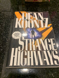 Dean Koontz STRANGE HIGHWAYS First edition 1995 Advance Reader's Edition ( VERY RARE )