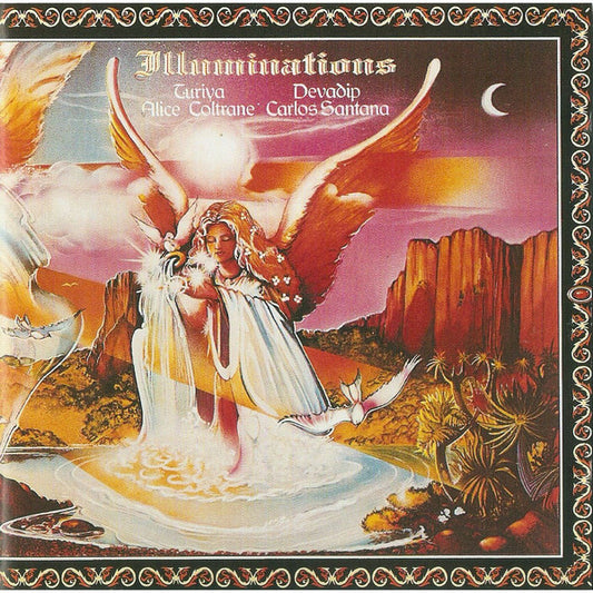 Devadip Carlos Santana & Turiya Alice Coltrane ‎– Illuminations -1974-Free Jazz, Space-Age (vinyl)