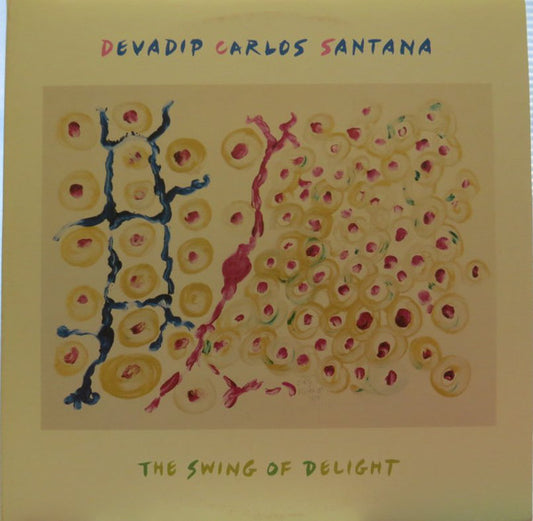 Devadip Carlos Santana ‎– The Swing Of Delight (2 lps) 1980-  Jazz, Rock, Latin (vinyl)