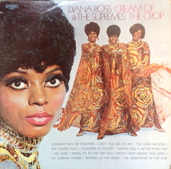 Diana Ross & The Supremes ‎– Cream Of The Crop-1969 - Rhythm & Blues, Soul, Funk (Rare Vinyl)