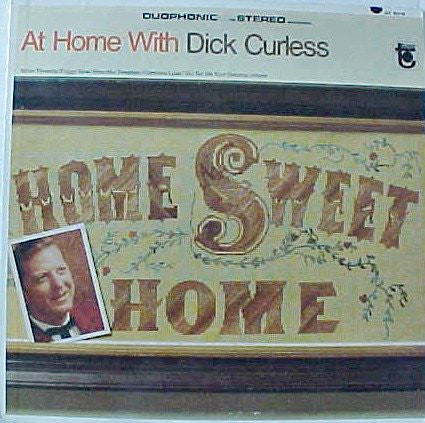 Dick Curless ‎– At Home With Dick Curless - 1966 Folk Country (vinyl)