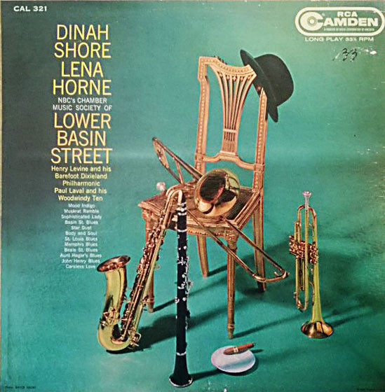 Dinah Shore, Lena Horne – NBC's Chamber Music Society Of Lower Basin Street-Dixieland jazz lp