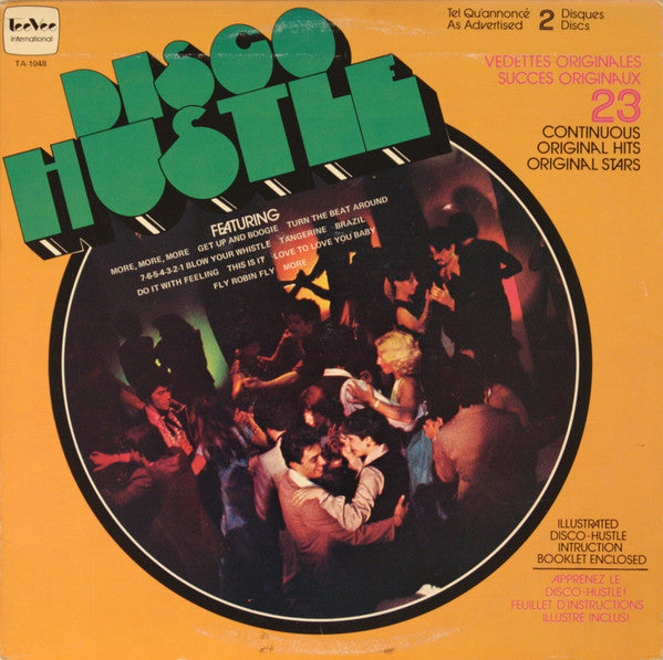 Disco Hustle -2 lps - 1976-	Electronic, Funk / Soul, Pop ,Disco (Vinyl)
