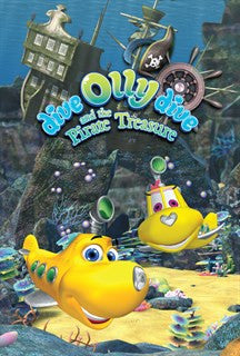 Dive Olly Dive and the Pirate Treasure DVD - New Sealed