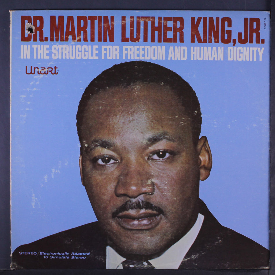 Doctor Martin Luther King Jr. ‎– In The Struggle For Freedom And Human Dignity-1968- Speech, Political, Spoken Word (vinyl)