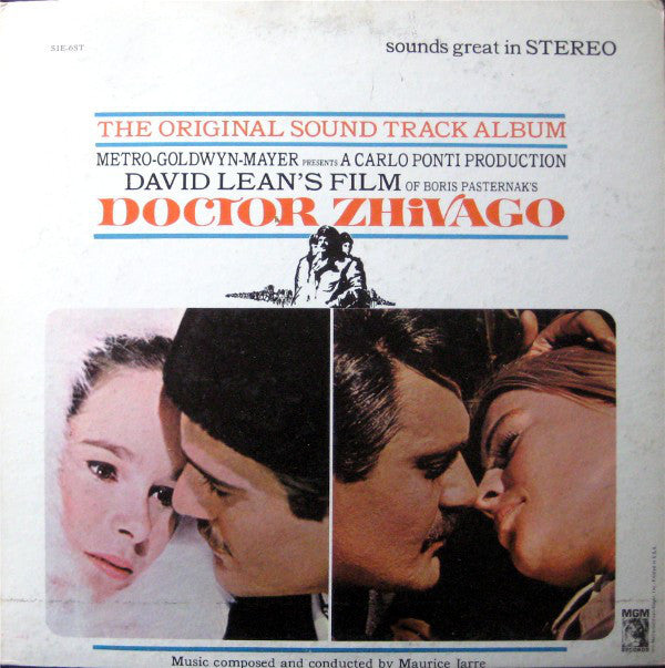 Doctor Zhivago - Maurice Jarre ‎– (Original Sound Track Album) -1965 - Soundtrack (vinyl)