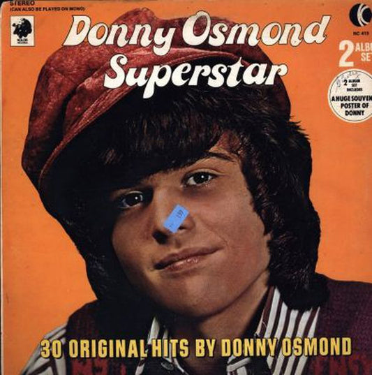 Donny Osmond ‎– Superstar - 2 lps- 1973-Rock, Pop (vinyl)