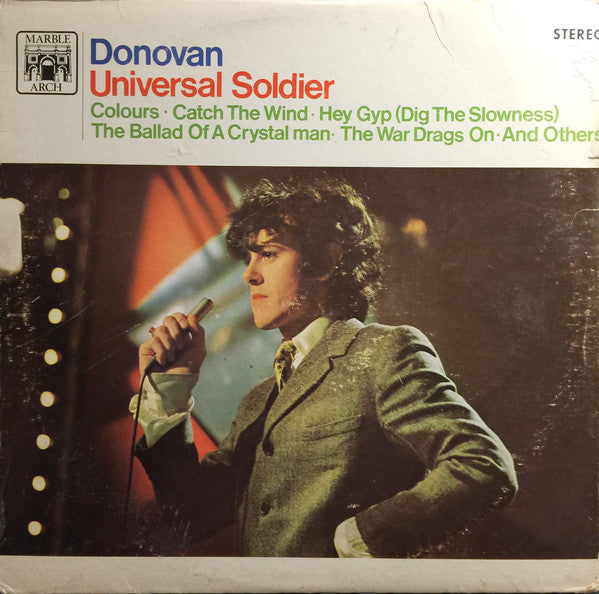 Donovan ‎– Universal Soldier -1967- Folk Rock, Psychedelic Rock (vinyl)