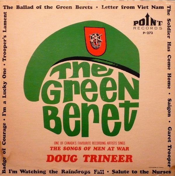Dougal Trineer ‎– The Green Beret - 1967-  Brass & Military (rare vinyl)