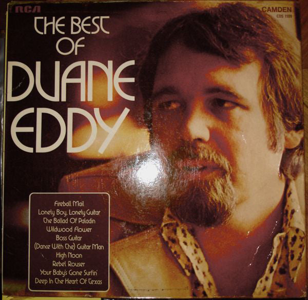 Duane Eddy ‎– The Best Of Duane Eddy -1972 - Rock N Roll, Folk ( UK Vinyl)